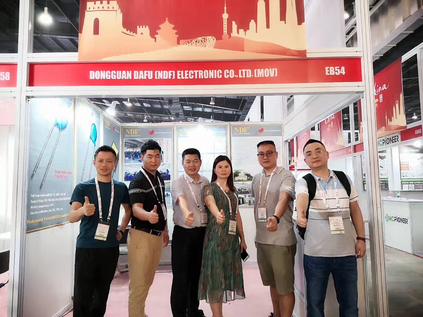 達(dá)孚電子（NDF）參加2019年印度電子元器件展圓滿(mǎn)成功